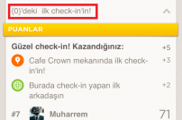 Foursquare de Türkçe öğrenmeli